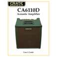CRATE CA6110D User Guide CRATE CA6110D User Guide