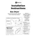 WHIRLPOOL MDGT236AWW Installation Manual WHIRLPOOL MDGT236AWW Installation Manual