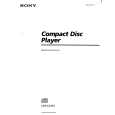 SONY CDP-CA7ES Owners Manual SONY CDP-CA7ES Owners Manual