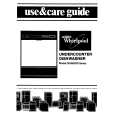 WHIRLPOOL DU9500XS0 Owners Manual WHIRLPOOL DU9500XS0 Owners Manual