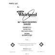 WHIRLPOOL RF396PXVN2 Parts Catalog WHIRLPOOL RF396PXVN2 Parts Catalog