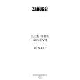 ZANUSSI ZCS632W Owners Manual ZANUSSI ZCS632W Owners Manual