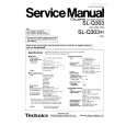 TECHNICS SLQ303/K Service Manual TECHNICS SLQ303/K Service Manual