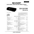 SHARP CRCD10H Service Manual SHARP CRCD10H Service Manual