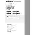 PIONEER PDK-TS30 Owners Manual PIONEER PDK-TS30 Owners Manual
