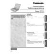PANASONIC CF71 Owners Manual PANASONIC CF71 Owners Manual