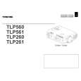 TOSHIBA TLP260 Owners Manual TOSHIBA TLP260 Owners Manual