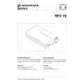 SENNHEISER HEV70 Service Manual SENNHEISER HEV70 Service Manual
