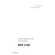 ROSENLEW RPP3150 Owners Manual ROSENLEW RPP3150 Owners Manual