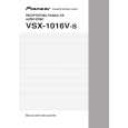 PIONEER VSX-1016V-S Owners Manual PIONEER VSX-1016V-S Owners Manual