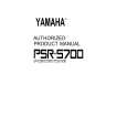 YAMAHA PSR-5700 Owners Manual YAMAHA PSR-5700 Owners Manual