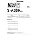 PIONEER S-A380/XJI/E Service Manual PIONEER S-A380/XJI/E Service Manual