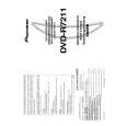 PIONEER DVDR7211 Owners Manual PIONEER DVDR7211 Owners Manual