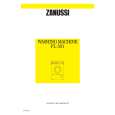 ZANUSSI FL501 Owners Manual ZANUSSI FL501 Owners Manual