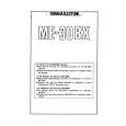 YAMAHA ME-30BX Owners Manual YAMAHA ME-30BX Owners Manual