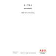 AEG S17TK5 Owners Manual AEG S17TK5 Owners Manual
