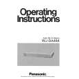 PANASONIC WJDA464 Owners Manual PANASONIC WJDA464 Owners Manual