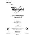 WHIRLPOOL RH2724XWN0 Parts Catalog WHIRLPOOL RH2724XWN0 Parts Catalog
