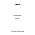 ZANUSSI ZCG5161 Owners Manual ZANUSSI ZCG5161 Owners Manual