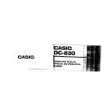 CASIO DC830 Owners Manual CASIO DC830 Owners Manual
