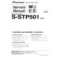 PIONEER S-STP501/XTW/E Service Manual PIONEER S-STP501/XTW/E Service Manual
