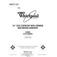 WHIRLPOOL SC8536ERW0 Parts Catalog WHIRLPOOL SC8536ERW0 Parts Catalog