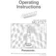 PANASONIC MCV7377 Owners Manual PANASONIC MCV7377 Owners Manual