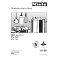 MIELE KM342G Owners Manual MIELE KM342G Owners Manual