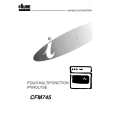 FAURE CFM745M Owners Manual FAURE CFM745M Owners Manual