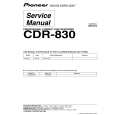 PIONEER CDR-830/WYXJ4 Service Manual PIONEER CDR-830/WYXJ4 Service Manual