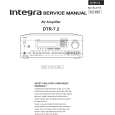 INTEGRA DTR7.2 Service Manual INTEGRA DTR7.2 Service Manual