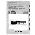 SHARP RT-100H Owners Manual SHARP RT-100H Owners Manual