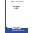 ARTHUR MARTIN ELECTROLUX ASF2643 Owners Manual ARTHUR MARTIN ELECTROLUX ASF2643 Owners Manual