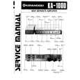 KENWOOD KA1000 Service Manual KENWOOD KA1000 Service Manual
