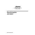 JUNO-ELECTROLUX JSI65451A Owners Manual JUNO-ELECTROLUX JSI65451A Owners Manual