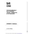CRUMAR BIT ONE Owners Manual CRUMAR BIT ONE Owners Manual