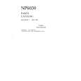 CANON NP6030 Parts Catalog CANON NP6030 Parts Catalog