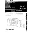 SHARP CDC3H Owners Manual SHARP CDC3H Owners Manual