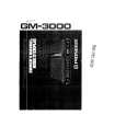 PIONEER GM3000 Owners Manual PIONEER GM3000 Owners Manual