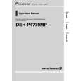 PIONEER DEH-P4770MP/CS Owners Manual PIONEER DEH-P4770MP/CS Owners Manual