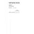 CANON NP3050 Parts Catalog CANON NP3050 Parts Catalog