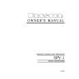 BRYSTON SPV1 Owners Manual BRYSTON SPV1 Owners Manual