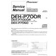 PIONEER DEHP700 Service Manual PIONEER DEHP700 Service Manual