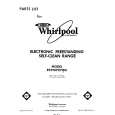 WHIRLPOOL RF398PXPW0 Parts Catalog WHIRLPOOL RF398PXPW0 Parts Catalog