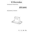 ELECTROLUX EFG6416/S Owners Manual ELECTROLUX EFG6416/S Owners Manual