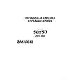 ZANUSSI ZCG530 Owners Manual ZANUSSI ZCG530 Owners Manual