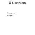ELECTROLUX EFP632 Owners Manual ELECTROLUX EFP632 Owners Manual