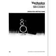 TECHNICS SBCD301 Owners Manual TECHNICS SBCD301 Owners Manual