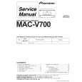 PIONEER MAC-V700/TLW/TA/HK Service Manual PIONEER MAC-V700/TLW/TA/HK Service Manual