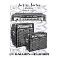 GALLIEN KRUEGER ARTISTSERIES Owners Manual GALLIEN KRUEGER ARTISTSERIES Owners Manual
